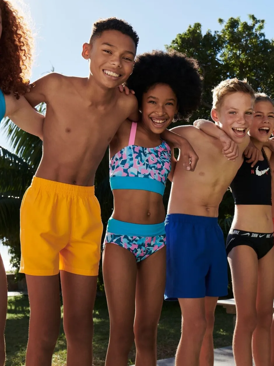 Nike - Short de bain 4 Inch Volley Bleu marine Best