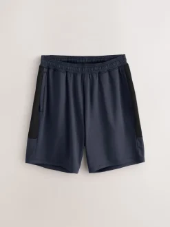 Next Bleu marine - Short de sport Active Training New