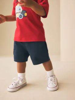 Next - Short en jersey (3mths-7yrs) Bleu marine Discount