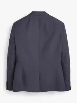 Next Bleu marine - - Veste de costume à deux boutons Skinny Fit (Skinny Fit) New