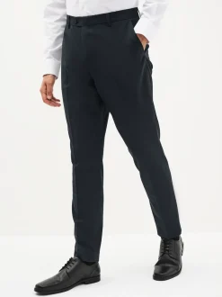 Next - Slim Fit (Slim Fit) - Pantalon intelligent stretch Bleu marine Online