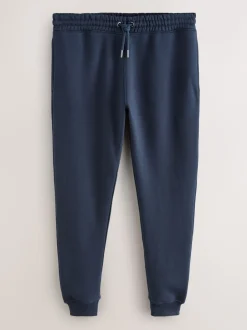 Next Bleu marine - Slim Fit (Slim Fit) - Pantalon de Joggings en coupe ajustée à dos brosse Discount