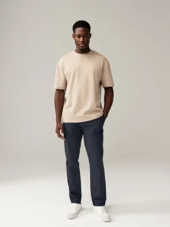 Next Bleu marine - Slim Fit (Slim Fit) - Pantalon chino extensible 2 Pack Hot