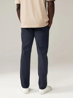 Next Bleu marine - Slim Fit (Slim Fit) - Pantalon chino extensible 2 Pack Hot