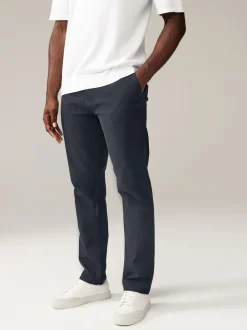 Next Bleu marine - Slim Fit (Slim Fit) - Pantalon chino extensible 2 Pack Hot