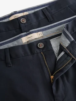 Next Bleu marine - Slim Fit (Slim Fit) - Pantalon chino extensible 2 Pack Hot