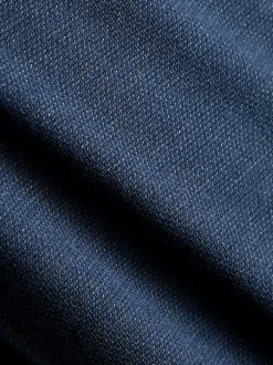 Next Bleu marine - Slim Fit (Slim Fit) - Pantalons extensibles à taille élastiquée Motionflex