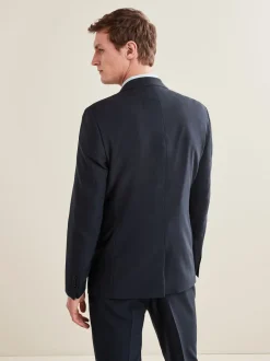 Next Bleu marine - Slim Fit (Slim Fit) - Veste de costume Essential Online