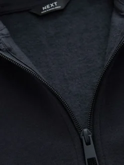 Next - Sweat à capuche zippé (3-16ans) Bleu marine Sale