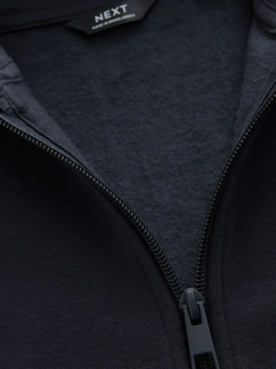 Next - Sweat à capuche zippé (3-16ans) Bleu marine Sale