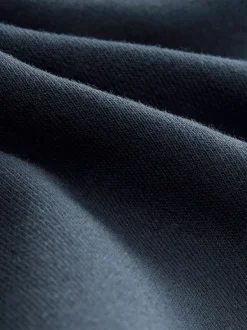 Next Bleu marine - Sweat à capuche zippé en jersey épais riche en coton Best