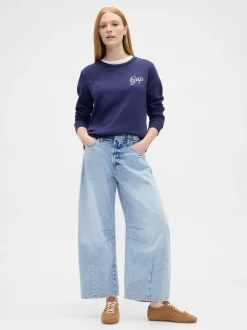 Gap - Sweat décontracté à logo Bleu marine Best