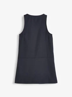 Next Bleu marine - Tablier d'écolier à fermeture éclair (3-14ans) New