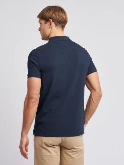 U.S. Polo Assn - . Coupe classique Pique 100% Coton Polos Bleu marine New