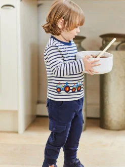 Jojo Maman Bébé Bleu marine & Vert kaki - Lot Cargos % Cotton Survêtement 100 2 Hot