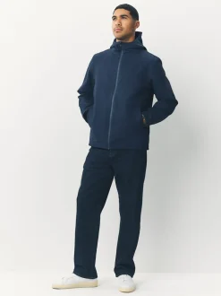 Next Bleu marine - Veste à capuche imperméable DryTech Outlet