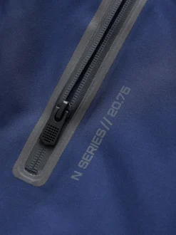 Next - Veste à capuche imperméable doublée de polaire (3-17ans) Bleu marine Hot