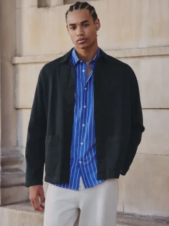 Next Bleu marine - Veste-chemise Chore Twill Online