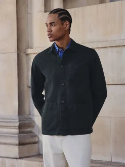 Next Bleu marine - Veste-chemise Chore Twill Online