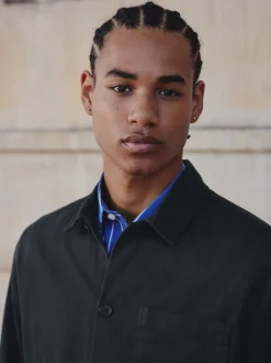 Next Bleu marine - Veste-chemise Chore Twill Online