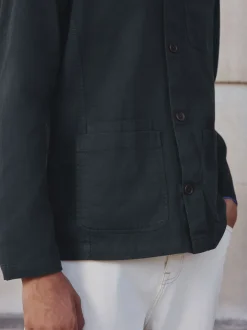 Next Bleu marine - Veste-chemise Chore Twill Online