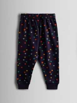 Jojo Maman Bébé Bleu marine dinosaure - Pyjama en jersey douillet Online