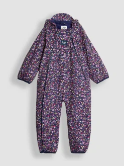 Jojo Maman Bébé Bleu marine hérisson - Costume imperméable doublé de Polaires Outlet