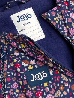 Jojo Maman Bébé Bleu marine hérisson - Costume imperméable doublé de Polaires Outlet