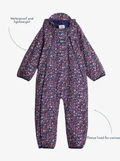 Jojo Maman Bébé Bleu marine hérisson - Costume imperméable doublé de Polaires Outlet