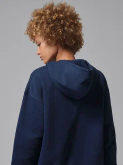 Nike Bleu marine nocturne - Sweat à capuche Jordan en polaire à enfiler New