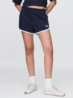 Gap Bleu marine/bleu - Short en molleton à logo dauphin à logo doux Sale