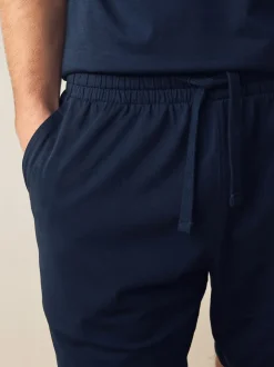 Next - Lot de 2 pyjamas courts en jersey Bleu marine/gris Online