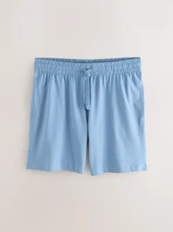 Next Bleu marine/Gris/Bleu - Ensemble pyjama short en jersey 3 Pack Sale