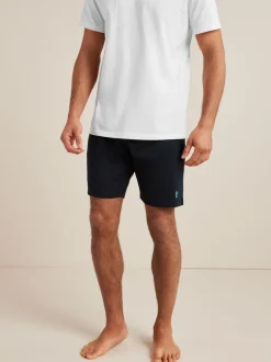 Next Bleu marine/gris/noir - Lot de 3 shorts Loopback doux au toucher Outlet