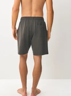 Next Bleu marine/gris/noir - Lot de 3 shorts Loopback doux au toucher Outlet