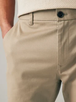 Next Bleu marine/pierre - Slim Fit (Slim Fit) - Pantalon chino extensible 2 Pack Online