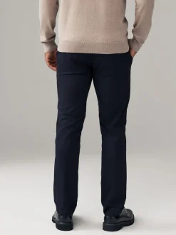 Next Bleu marine/pierre - Slim Fit (Slim Fit) - Pantalon chino extensible 2 Pack Online