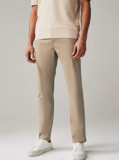 Next Bleu marine/pierre - Slim Fit (Slim Fit) - Pantalon chino extensible 2 Pack Online