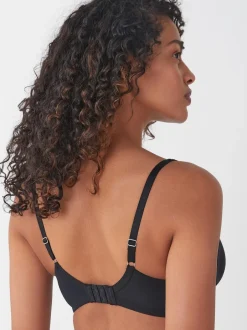 Next Bleu Marine/Rose/Blanc - Lot de soutiens-gorge DD en coton Blend Ultimate Comfort 3 Coupe pleine sans rembourrage