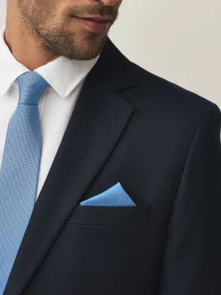 Next Bleu marine/rouge bordeaux - Lot de 2 cravates texturées Online