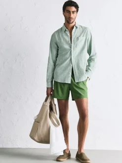 Next Bleu Marine/Vert - Lot de 5 shorts de bain Motionflex 2 pouces Clearance