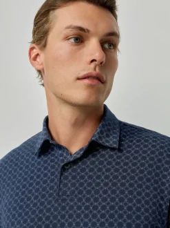 Next - Polo en jersey Manches courtes 3 Pack Bleu marine/vert/bordeaux/géos New