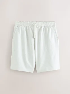 Next Bleu marine/vert/gris glace - Lot de 3 shorts Loopback doux au toucher Best