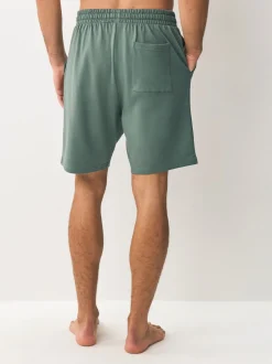 Next Bleu marine/vert/gris glace - Lot de 3 shorts Loopback doux au toucher Best