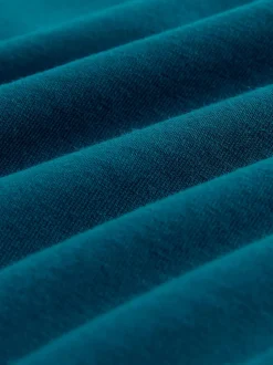 Next - Ajustement régulier - Lot de t-shirts essentiels en coton 6 Bleu marine/vert/rouge bordeaux/jaune/ardoise/bleu Hot