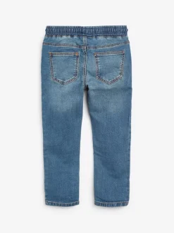 Next Bleu millésimé moyen - Jeans extensibles à taille élastique (3-16ans) Clearance