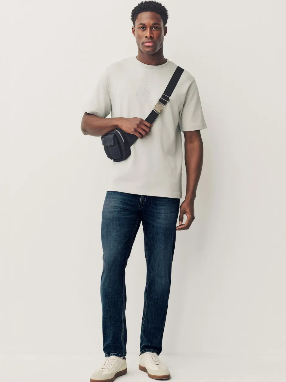 Next - Slim Fit (Slim Fit) - extensible Denim Jeans Bleu millésime Best