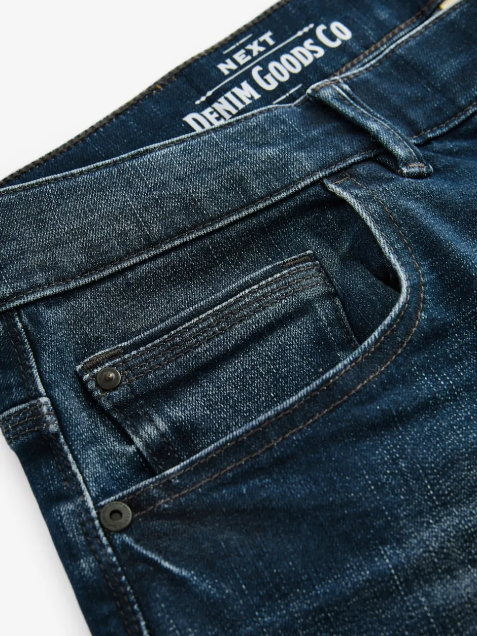 Next - Slim Fit (Slim Fit) - extensible Denim Jeans Bleu millésime Best
