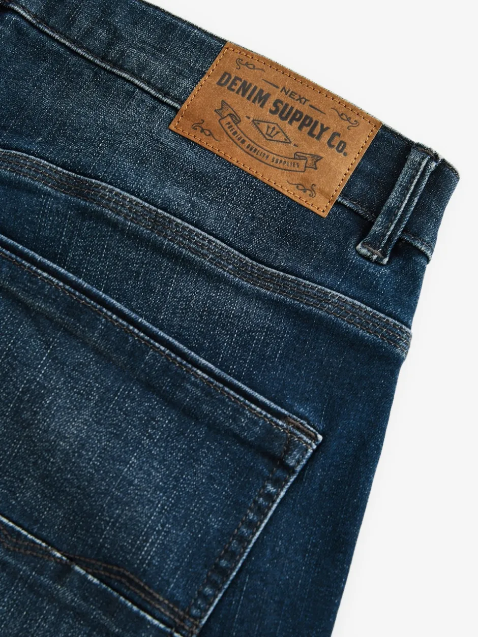 Next - Slim Fit (Slim Fit) - extensible Denim Jeans Bleu millésime Best