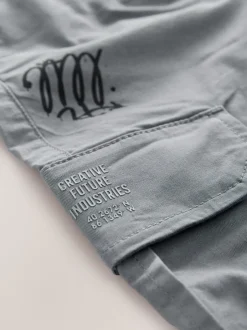 Next - Pantalon cargo (3-16ans) Bleu motif graffiti Online